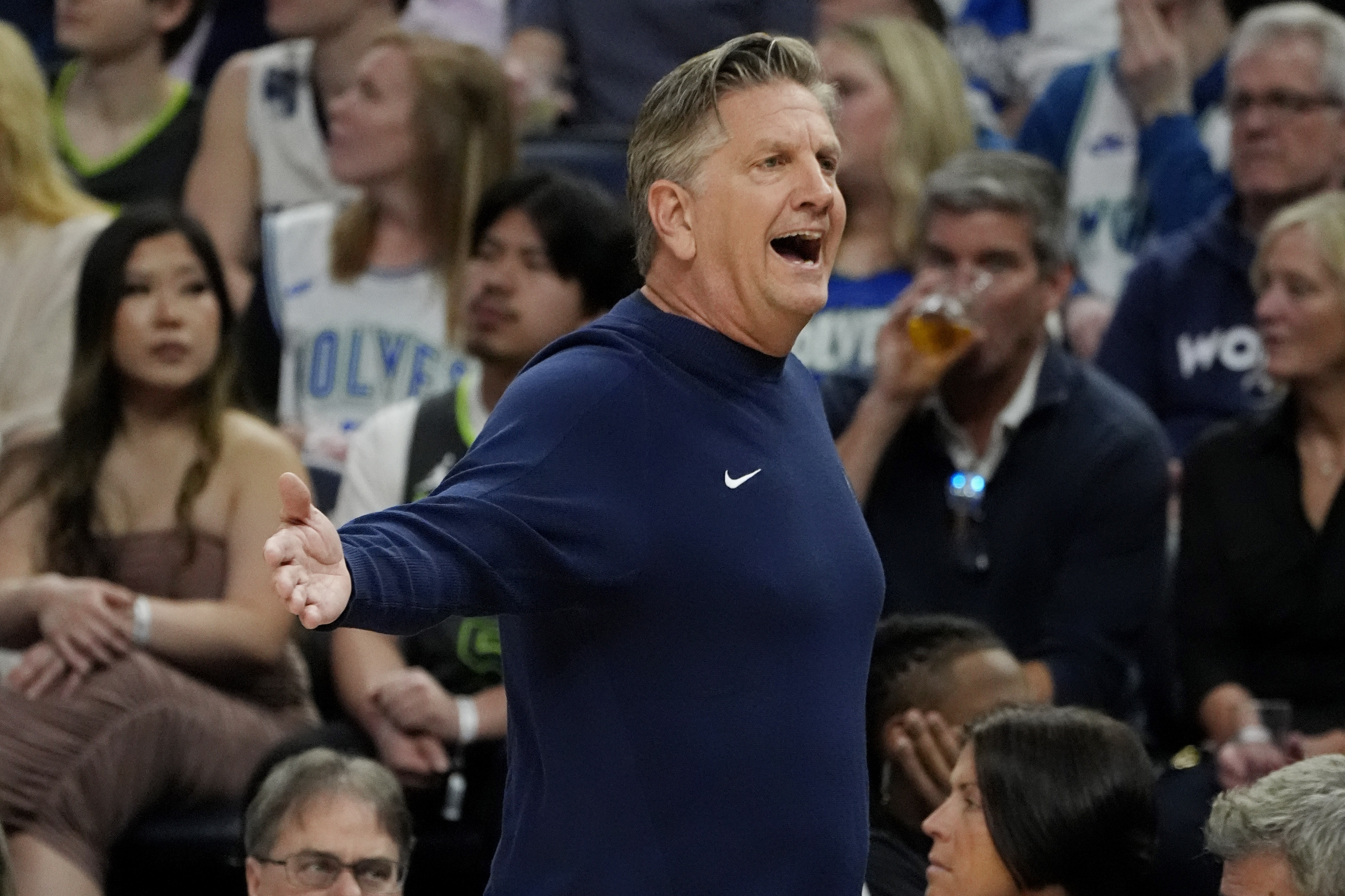 芬奇谈G1失利：我们今天打得一点也不像我们自己 一点也不像