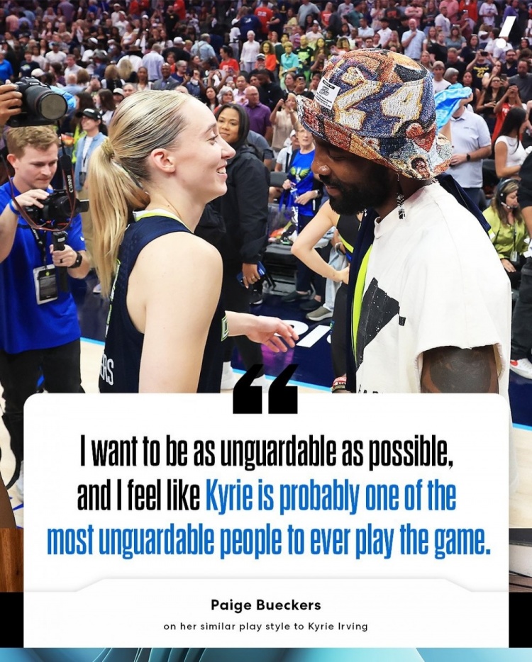 佩奇：欧文是最难防的篮球运动员之一 希望能成为他这样的得分手