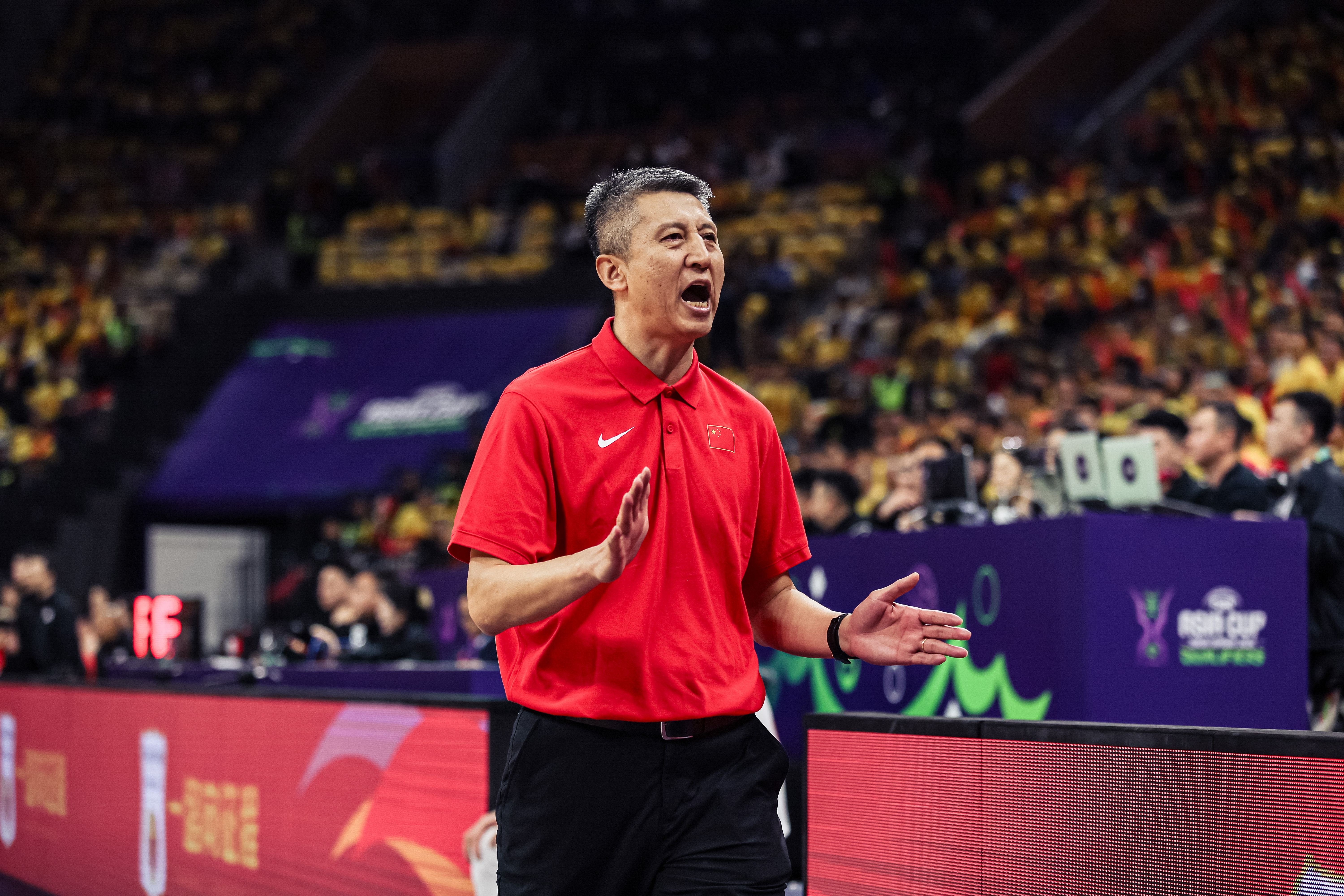 前两场50投23中！中国男篮赛前训练继续强化三分球运动战练习